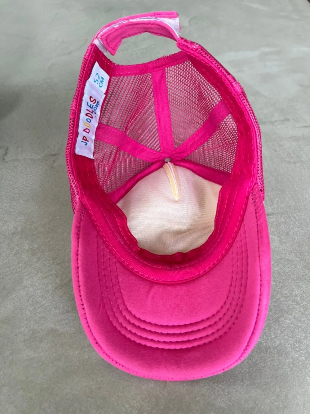 JP Doodles‎ Pink California Toddler Trucker Hat - 2-5yrs / 52cm - Adjustable